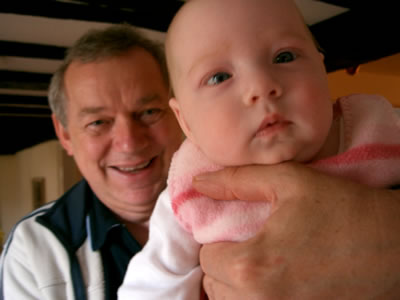 My Daughter Neve with my Dad