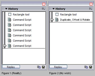 Fireworks: Grouped History Steps