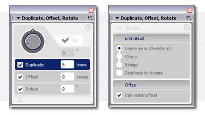 Duplicate, Offset & Rotate 