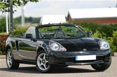 My new MR2 Roadster. Woohoo!